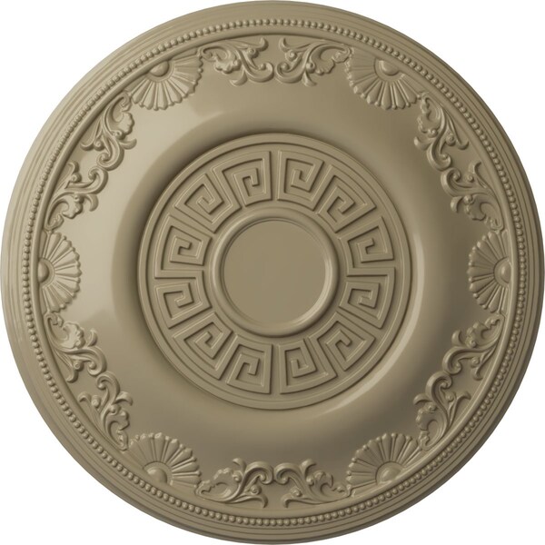 Ekena Millwork Nestor Ceiling Medallion (Fits Canopies up to 5"), Hand-Painted Gobi Desert, 25 7/8"OD x 2 1/4"P CM25NEGDF - main